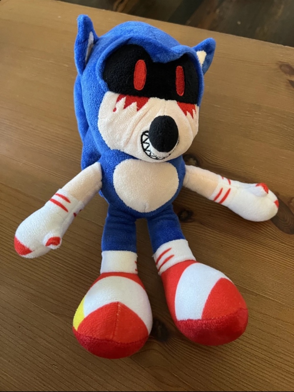 Sonic Exe Sonic.exe Evil Plush Bloodstained Face Hands Hedgehog Rare Creepypasta